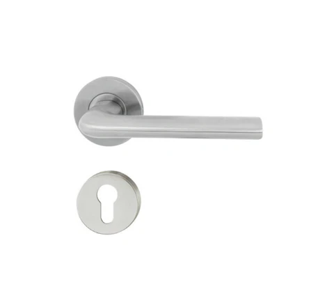 Tay nắm gạt có nắp che cho cửa vệ sinh Hafele - Hình chữ nhật dẹt