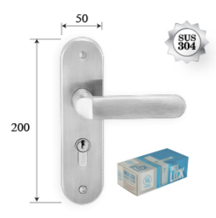 Khóa Tay Gạt Inox 2.0 mm 9137
