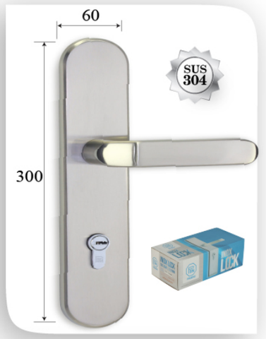 Khóa Tay Gạt Inox 2.0 mm 9537