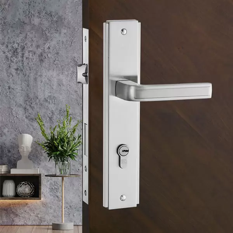 Khóa tay gạt cửa nhôm 9888-2