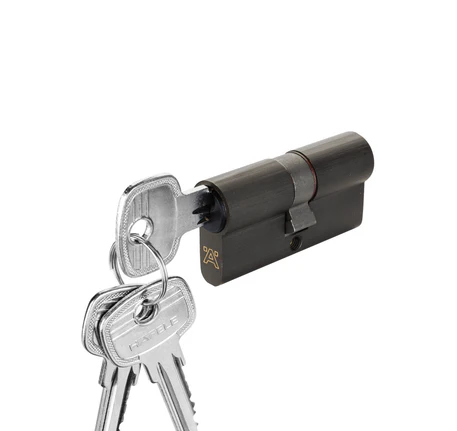 Ruột khóa cửa đi Hafele màu Graphite Black