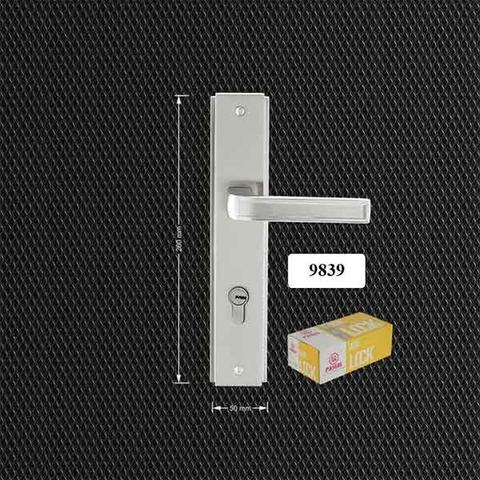 Khóa tay gạt hợp kim cửa chính 9839
