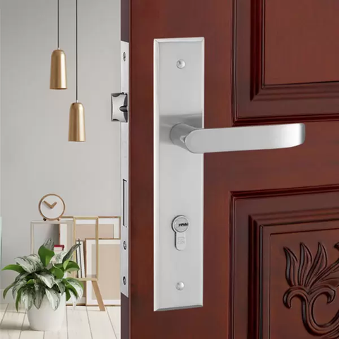 Khóa tay gạt hợp kim cửa chính 9883