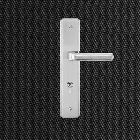 Khóa tay gạt inox dày 2mm cửa đi 300mm PI-9539