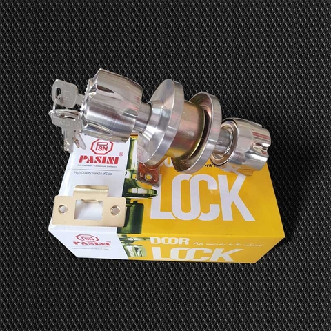 Khóa tay nắm tròn 5890-SN (trắng)