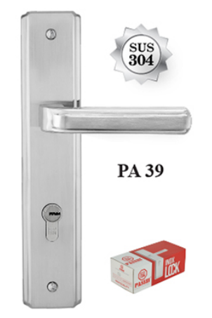 Khóa Tay Gạt Inox 304 dày 1.5mm PA