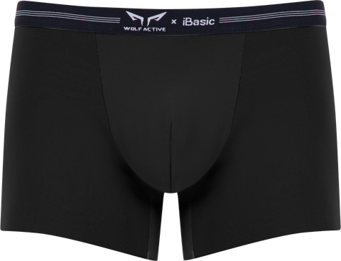 Quần Lót Nam Thể Thao Wolf Active x iBasic PANM151 Phom Trunk Không Đường May, Free Cut
