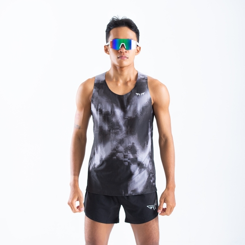 Áo Singlet Chạy Bộ Premium Wolf Active Outbreak W274, Siêu Nhẹ, Tối Ưu Chuyển Động
