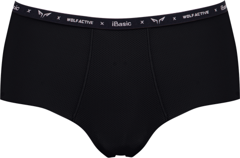 Quần Lót Nữ Thể Thao Không Đường May Wolf Active x iBasic PANW192 Lưng Cao Form Hipster Free Cut, Thoáng Khí