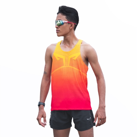 Áo Singlet Chạy Bộ Nam Run Original W08, Chất Vải Mỏng Nhẹ, Thấm Hút Mồ Hôi Tốt, Nhanh Khô