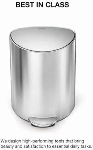 Thùng rác đạp chân Simplehuman 6L | CW2106