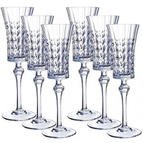 Bộ 6 ly champagne Lady Diamond 150ml Arc