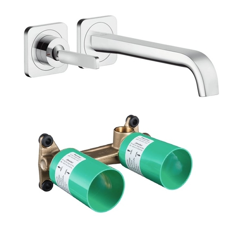 Vòi lavabo âm tường AXOR Citterio E | 36106000+13623180