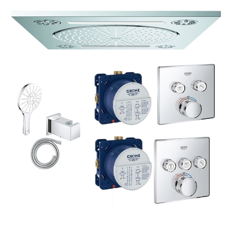 Bộ sen tắm âm trần cao cấp Grohe Rainshower F-Series | 27939001