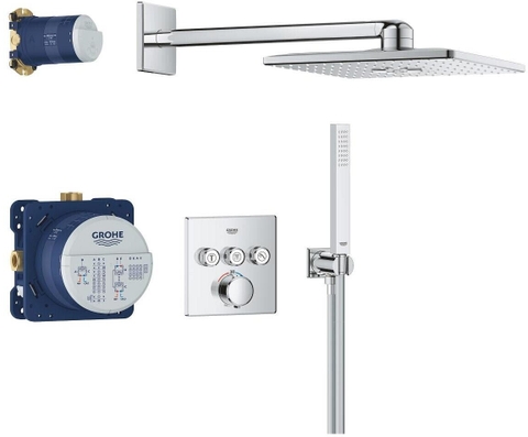 Bộ sen tắm âm tường GROHE Precision SmartControl 310 | 34875000