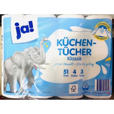 Giấy lau bếp đa năng JA