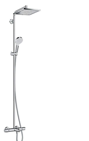 Sen cây bát vuông Hansgrohe Crometta E240 3 xả Made in Germany | 27298000
