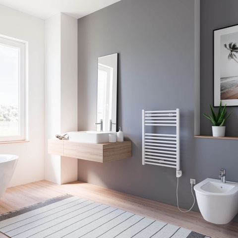 Giá sưởi khăn tắm Schulte Turbo 70 x 50 cm 307W | H0690-04