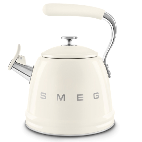Ấm đun nước bếp từ huýt sáo Smeg | WKF01CR