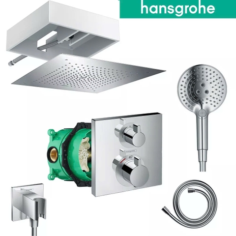 Sen tắm âm trần Hansgrohe Ecostat Raindance E400