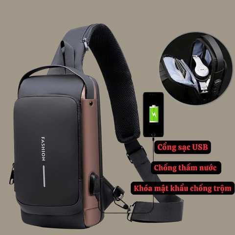 Túi đeo chéo chống trộm