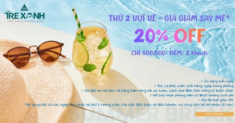 THỨ 2 VUI VẺ – GIÁ GIẢM SAY MÊ