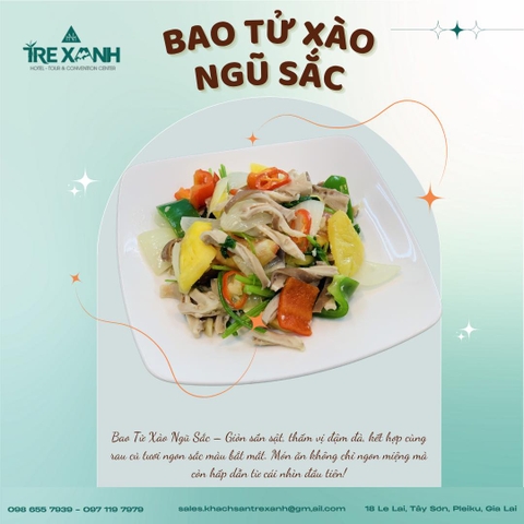 BAO TỬ XÀO NGŨ SẮC