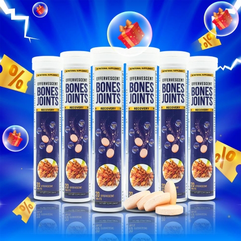 Combo 6 lọ Effervescent Bones Joints