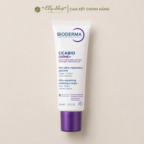 Kem Dưỡng Bioderma Cicabio Crème 40ml - Phục Hồi Và Làm Dịu Da