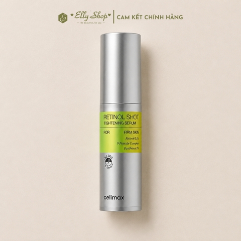 Serum Celimax Vita-A Retinol Shot 0.1% 30ml - Trẻ hóa, căng bóng da
