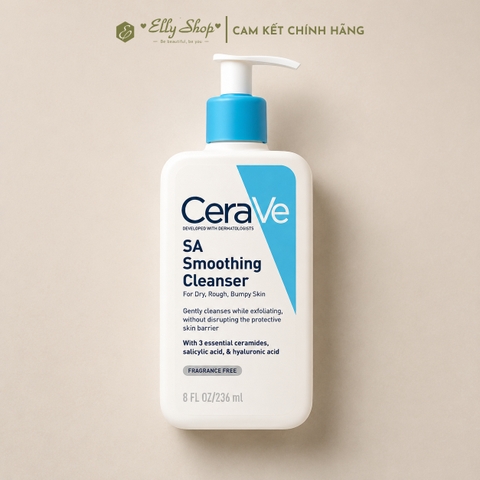 Sữa rửa mặt CeraVe SA Smoothing Cleanser 236ml
