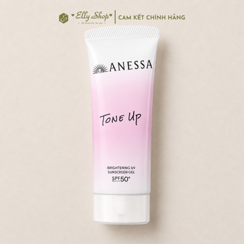 Gel Chống Nắng Anessa Brightening Tone Up UV Gel SPF50+ 90g - Nâng Tông & Hiệu Chỉnh Sắc Da