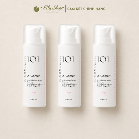 Tinh chất Retinal Geek & Gorgeous 101 A-Game 10 30ml