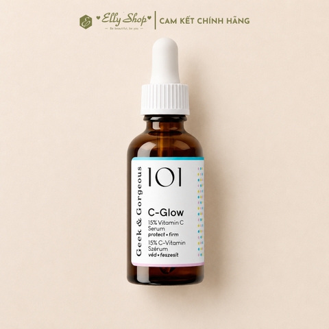 Tinh chất Geek & Gorgeous C-Glow 30ml - Chống oxy hóa, làm sáng da