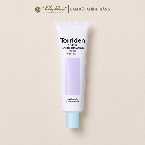 Kem Chống Nắng Torriden Dive In Tone Up Sun Cream Purple SPF 50+ PA++++ (60ml)