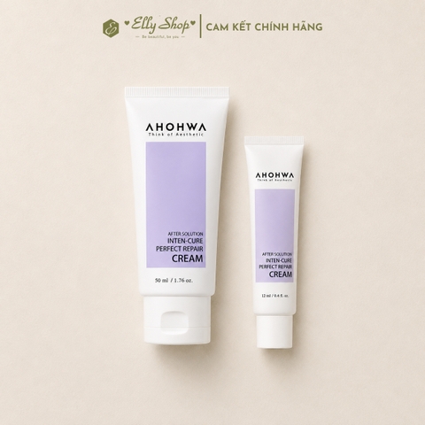 Kem Dưỡng Ahohwa Inter-Cure Perfect Repair Cream B5 12ml - Phục Hồi Da Chuyên Sâu