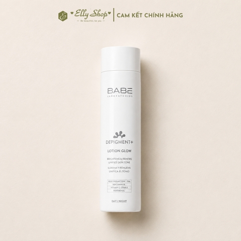 Lotion BABÉ Depigment+ Lotion Glow Dưỡng Sáng Da, Mờ Thâm 150ml