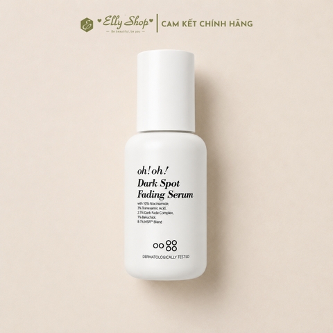 Tinh chất oh!oh! Dark Spot Fading Serum 30ml - Giảm thâm nám và ngăn lão hóa