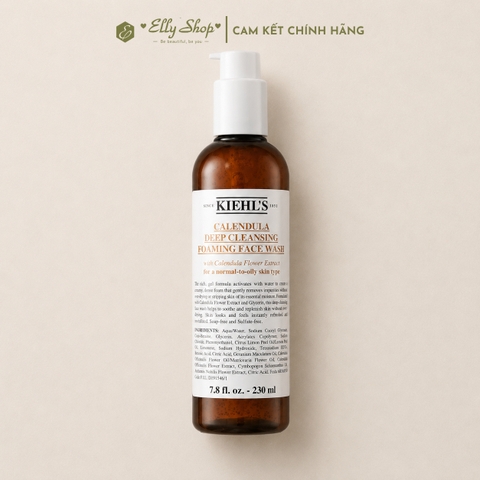 Sữa rửa mặt Kiehl's Calendula Deep Cleansing Foaming Face Wash 230ml