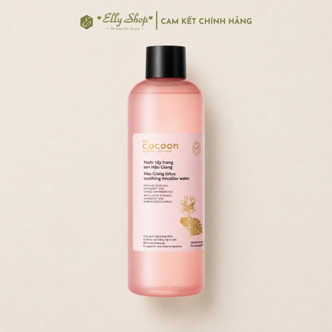 Nước Tẩy Trang Cocoon Sen Hậu Giang 500ml