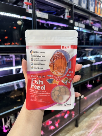 Thức ăn viên dán DR+ Red Worm m trùng huyết