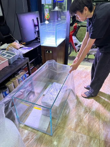Bể kính st 90x45x45cm K10