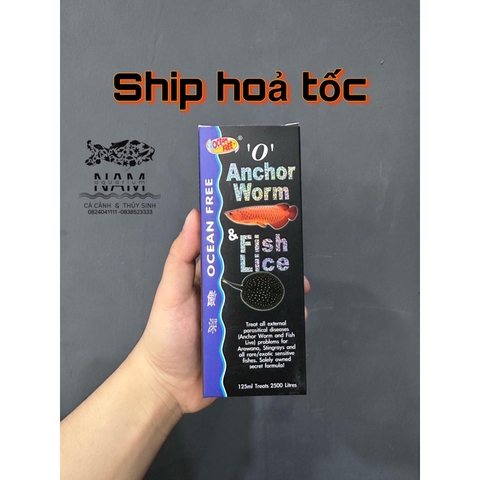 thuốc số 0 sử lý rận nước trùng mỏ neo