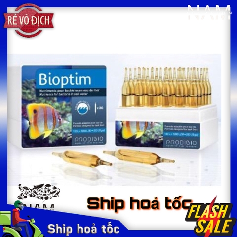 Thức ăn vi sinh cho bể cá biển Bioptim