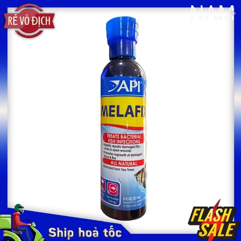 Dung Dịch Sát Khuẩn API Melafix Diệt Khuẩn Cho Cá Tép 237ml