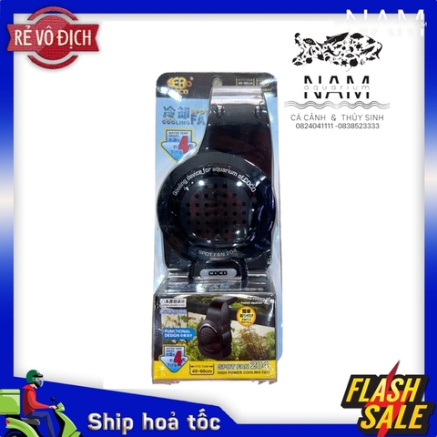 Quạt làm mát bể cá coco Spot Fan 204 - 2w