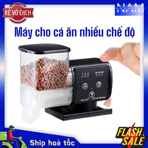 Máy cho cá ăn tự động màn led