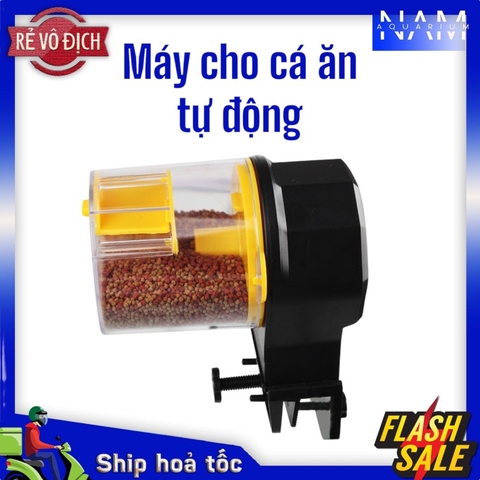 Máy cho Cá Ăn Hẹn Giờ Tự Động 2 chế độ Feeder