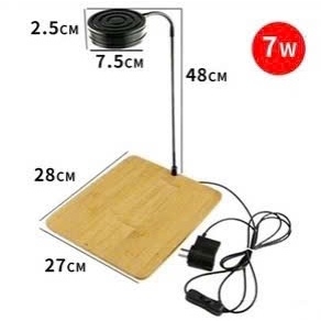 Đèn Led đế gỗ