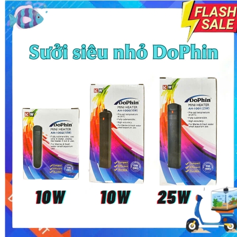 Sưởi mini Dophin  AH 1002 ( 10w )